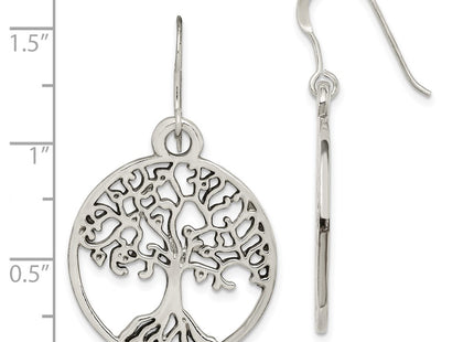 Sterling Silver Earrings Style QE14687 - Classique Jewelry Inc.