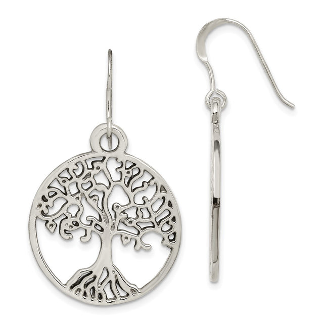 Sterling Silver Earrings Style QE14687 - Classique Jewelry Inc.