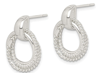 Sterling Silver Earrings Style QE14688 - Classique Jewelry Inc.