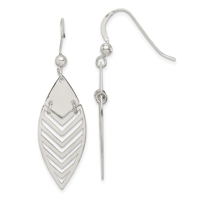 Sterling Silver Earrings Style QE14705 - Classique Jewelry Inc.