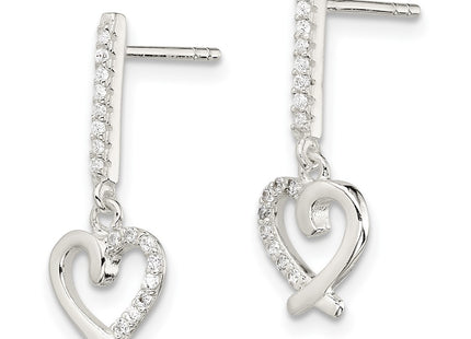 Sterling Silver Earrings Style QE14714 - Classique Jewelry Inc.