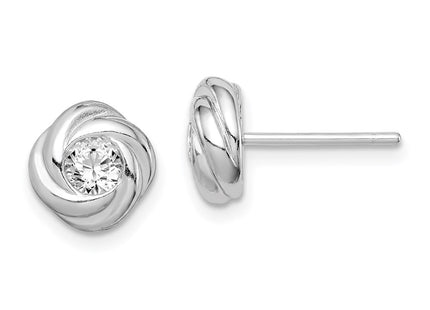Sterling Silver Earrings Style QE14760 - Classique Jewelry Inc.
