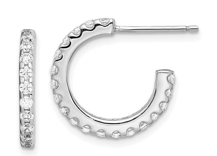 Sterling Silver Earrings Style QE14767 - Classique Jewelry Inc.