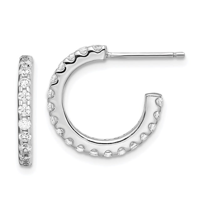 Sterling Silver Earrings Style QE14767 - Classique Jewelry Inc.