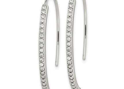 Sterling Silver Earrings Style QE14773 - Classique Jewelry Inc.