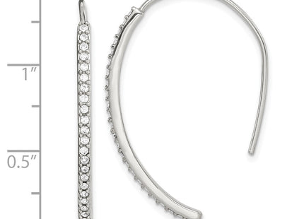 Sterling Silver Earrings Style QE14773 - Classique Jewelry Inc.