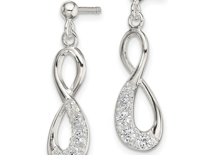 Sterling Silver Earrings Style QE14777 - Classique Jewelry Inc.