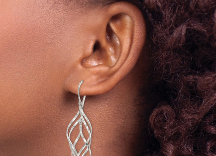 Sterling Silver Earrings Style QE14807 - Classique Jewelry Inc.