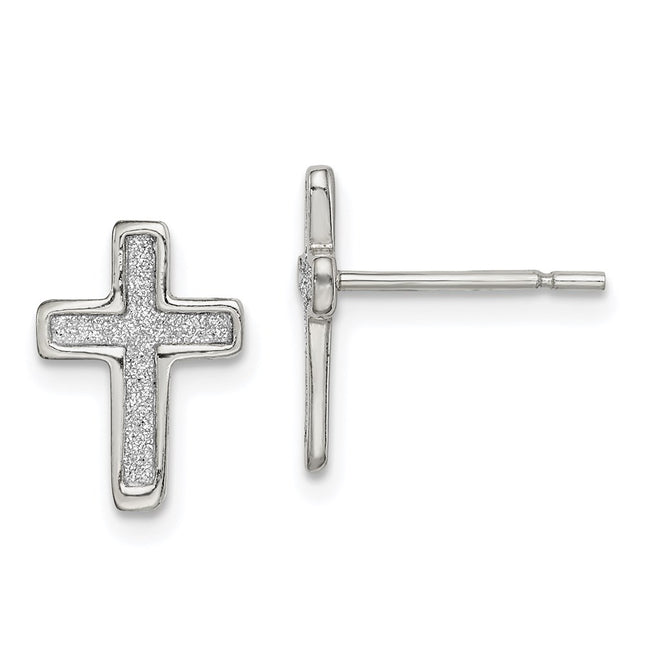 Sterling Silver Earrings Style QE14849 - Classique Jewelry Inc.