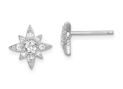 Sterling Silver Earrings Style QE14886 - Classique Jewelry Inc.