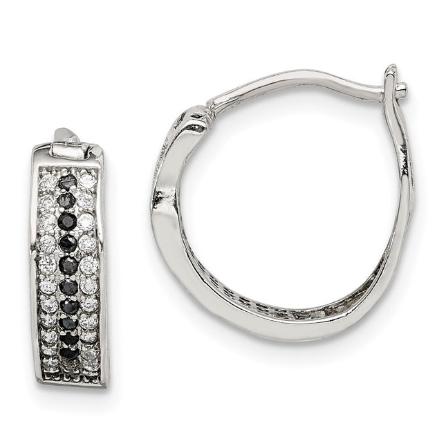 Sterling Silver Earrings Style QE14894 - Classique Jewelry Inc.
