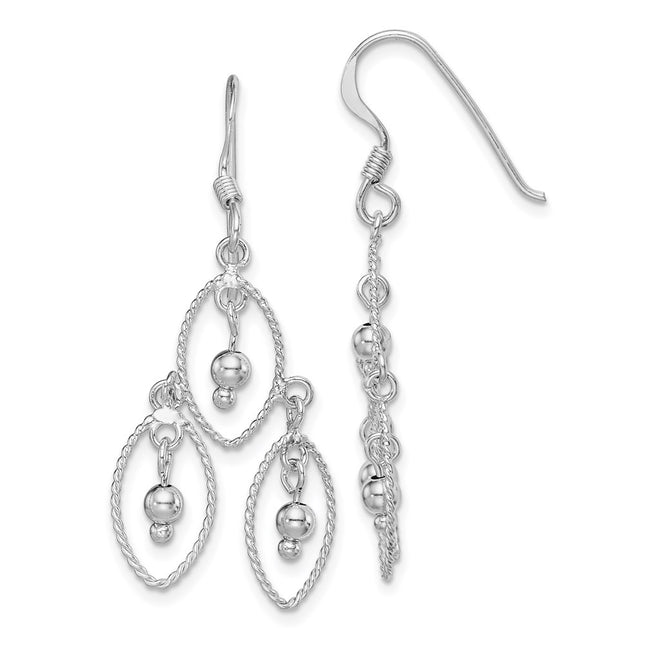 Sterling Silver Earrings Style QE14904 - Classique Jewelry Inc.