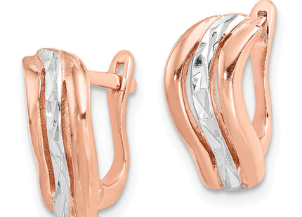 Sterling Silver Earrings Style QE14918 - Classique Jewelry Inc.