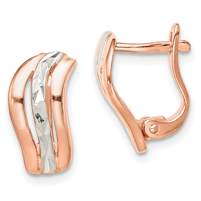 Sterling Silver Earrings Style QE14918 - Classique Jewelry Inc.