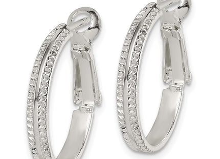 Sterling Silver Earrings Style QE14924 - Classique Jewelry Inc.