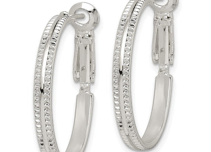 Sterling Silver Earrings Style QE14925 - Classique Jewelry Inc.