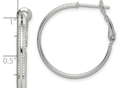 Sterling Silver Earrings Style QE14925 - Classique Jewelry Inc.