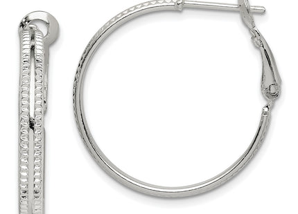 Sterling Silver Earrings Style QE14925 - Classique Jewelry Inc.