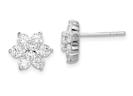 Sterling Silver Earrings Style QE14934 - Classique Jewelry Inc.