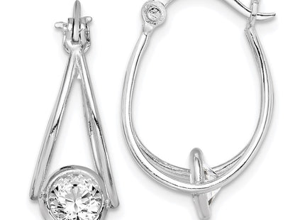 Sterling Silver Earrings Style QE14946 - Classique Jewelry Inc.