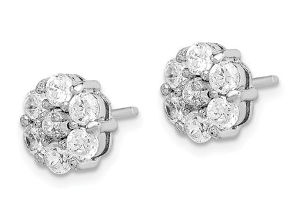 Sterling Silver Earrings Style QE14953 - Classique Jewelry Inc.