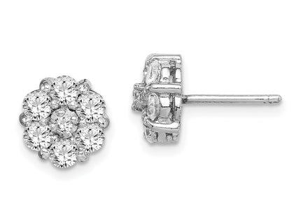 Sterling Silver Earrings Style QE14953 - Classique Jewelry Inc.