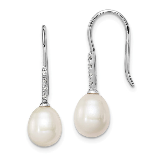 Sterling Silver Earrings Style QE14963 - Classique Jewelry Inc.