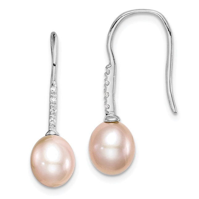 Sterling Silver Earrings Style QE14964 - Classique Jewelry Inc.