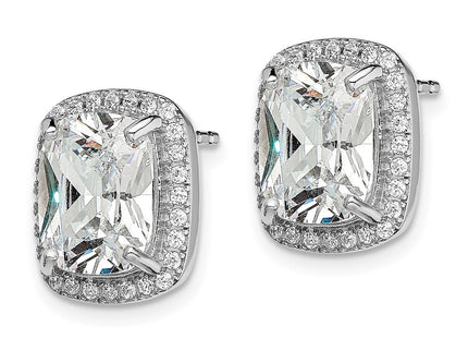 Sterling Silver Earrings Style QE14975 - Classique Jewelry Inc.