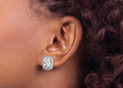 Sterling Silver Earrings Style QE14975 - Classique Jewelry Inc.