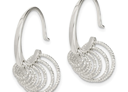 Sterling Silver Earrings Style QE14985 - Classique Jewelry Inc.