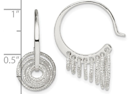 Sterling Silver Earrings Style QE14985 - Classique Jewelry Inc.