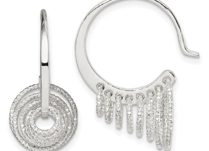 Sterling Silver Earrings Style QE14985 - Classique Jewelry Inc.