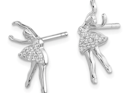 Sterling Silver Earrings Style QE15017 - Classique Jewelry Inc.