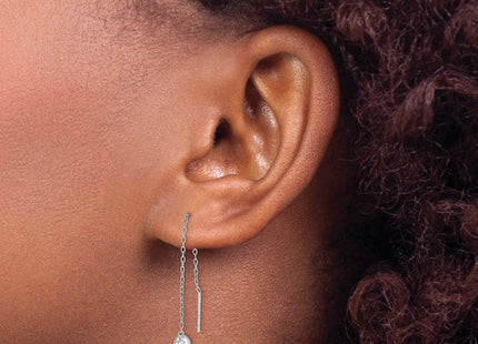 Sterling Silver Earrings Style QE15020 - Classique Jewelry Inc.