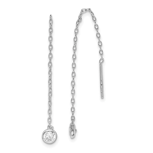 Sterling Silver Earrings Style QE15020 - Classique Jewelry Inc.
