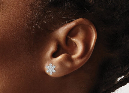 Sterling Silver Earrings Style QE15021 - Classique Jewelry Inc.