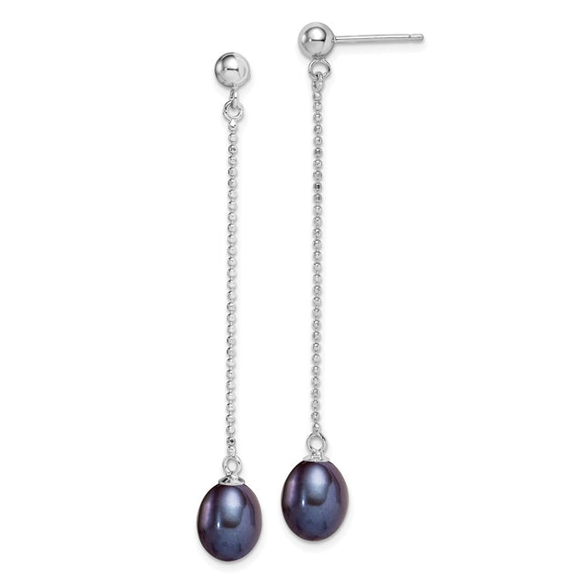Sterling Silver Earrings Style QE15052 - Classique Jewelry Inc.