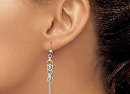 Sterling Silver Earrings Style QE15054 - Classique Jewelry Inc.