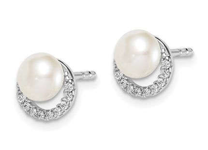 Sterling Silver Earrings Style QE15056 - Classique Jewelry Inc.