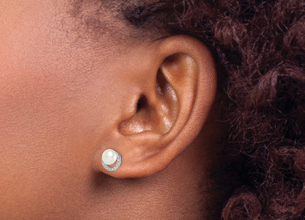 Sterling Silver Earrings Style QE15056 - Classique Jewelry Inc.