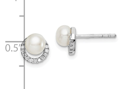 Sterling Silver Earrings Style QE15056 - Classique Jewelry Inc.