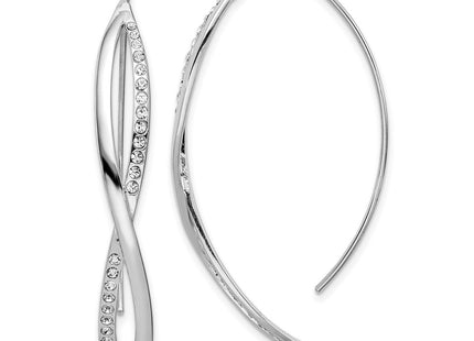 Sterling Silver Earrings Style QE15066 - Classique Jewelry Inc.