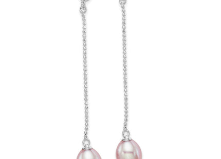 Sterling Silver Earrings Style QE15071 - Classique Jewelry Inc.