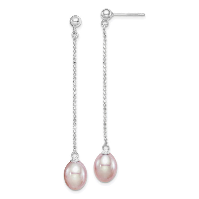 Sterling Silver Earrings Style QE15071 - Classique Jewelry Inc.