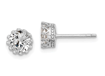 Sterling Silver Earrings Style QE15078 - Classique Jewelry Inc.