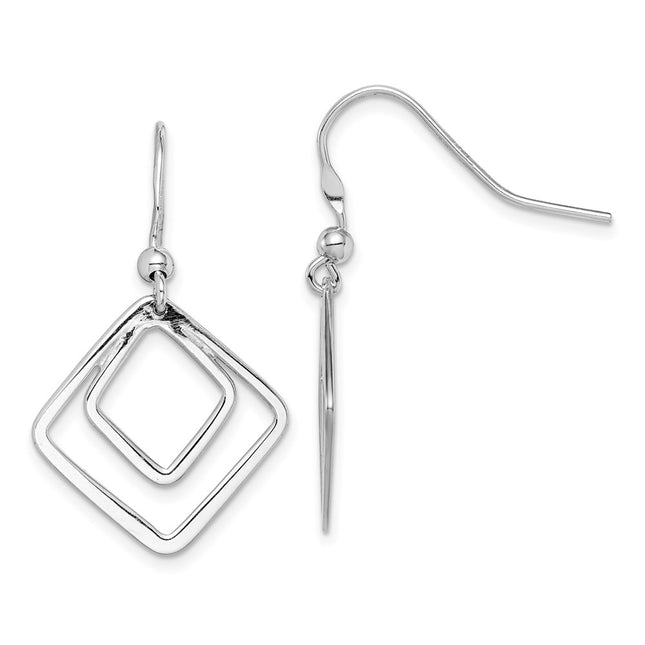 Sterling Silver Earrings Style QE15092 - Classique Jewelry Inc.