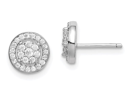 Sterling Silver Earrings Style QE15095 - Classique Jewelry Inc.