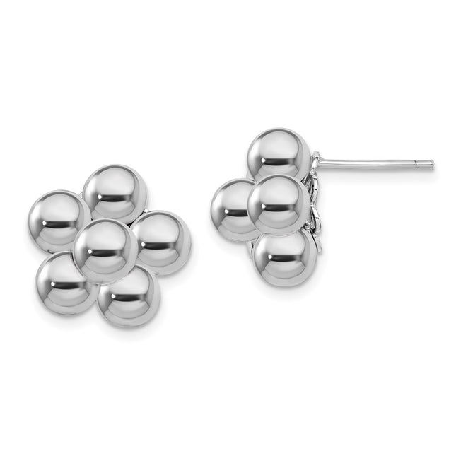 Sterling Silver Earrings Style QE15096 - Classique Jewelry Inc.