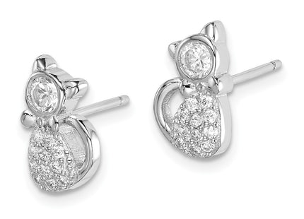 Sterling Silver Earrings Style QE15097 - Classique Jewelry Inc.